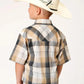 Roper Buckaroo (Black) - Boy's Western Shirt