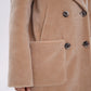 Genuine Lama Fur Virgin Wool Coat