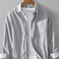 Men's Plus Size Button Up Long Sleeve Shirt - Farnelli