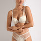 Lisca Daydream Cream High Leg Bikini Panty-3