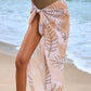 Cutout Sweetheart Neck One-Piece Swimwear and Cover-Up Swim Set - Farnelli