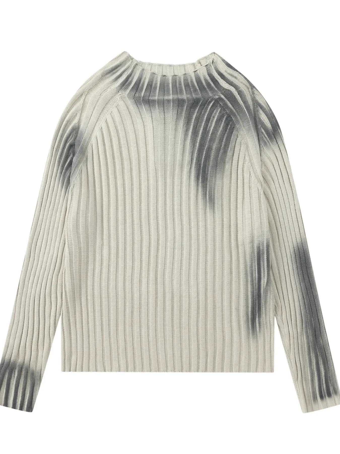 Men's Ribbed Knit Long Sleeve Sweater - Farnelli