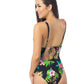 BLACK TROPICAL ONE PIECE