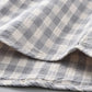 Men's Plus Size Plaid Button Up Long Sleeve Shirt - Farnelli