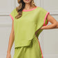 BiBi Cord Rib with Band Side Slit Shorts - Farnelli