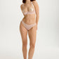 Blush Tempt Featherpink Open Back Bow-Tie Cheeky Panty-4