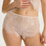 Sheer Eyelash Lace Short Blush Serene Bisque-0