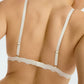 Blush Belle Cream Sheer Lace Triangle Bralette-1