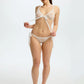 Blush Belle Cream Sheer Lace Triangle Bralette-4