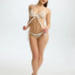 Blush Belle Cream Sheer Lacy Low Rise Bikini Panty-4