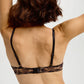 Sheer Molded Underwire Bra The Mesh Leopard-1