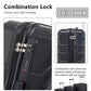 HouseOfZazla 3-piece spinner wheel luggage set with combination locks