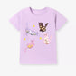 Children's Cartoon Cat Rainbow Graphic Tee - Farnelli
