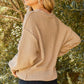 And The Why Button Down Popcorn Sweater Cardigan - Farnelli