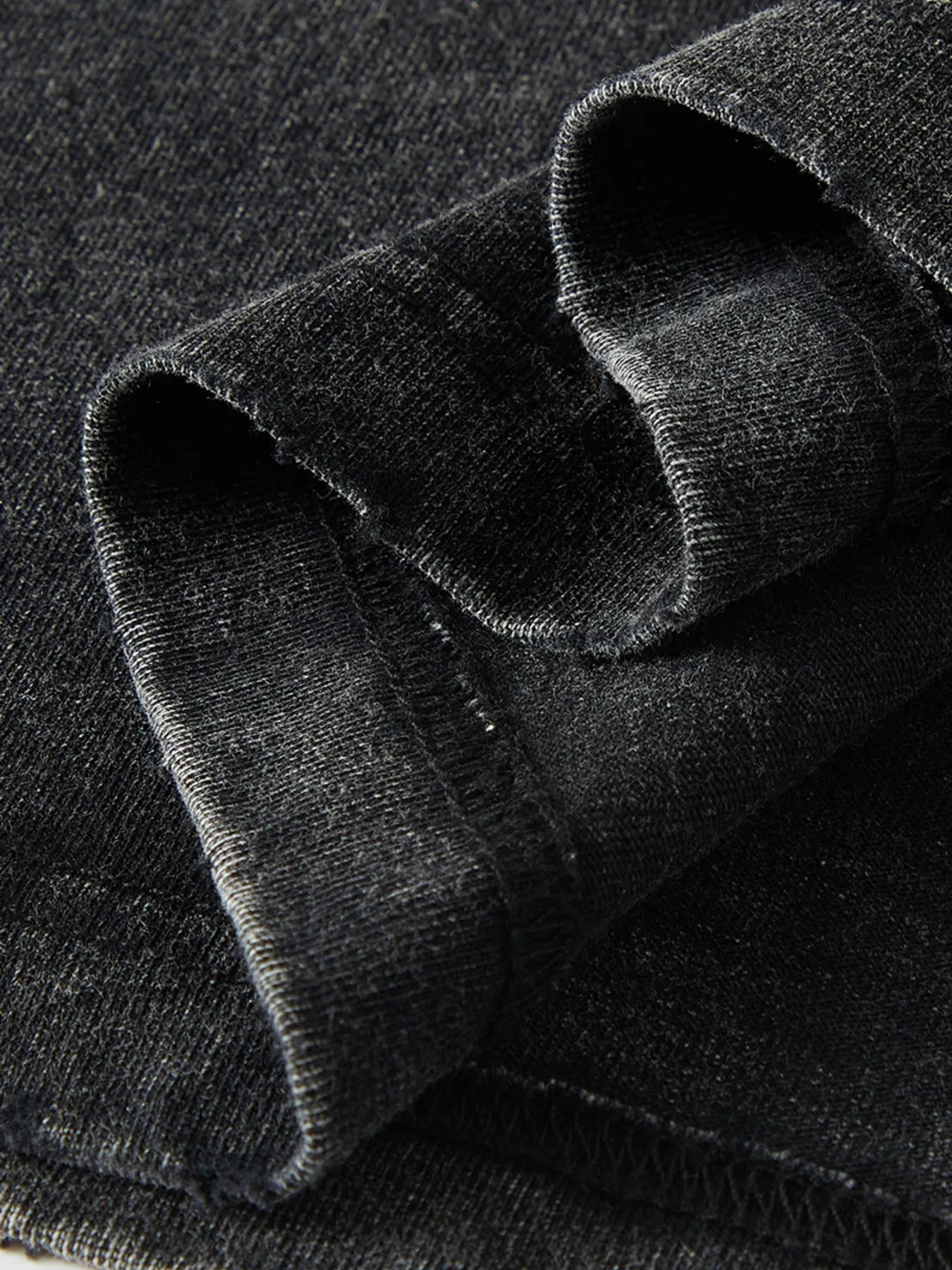 Men's Washed Round Neck Dropped Shoulder Sweatshirt - Farnelli