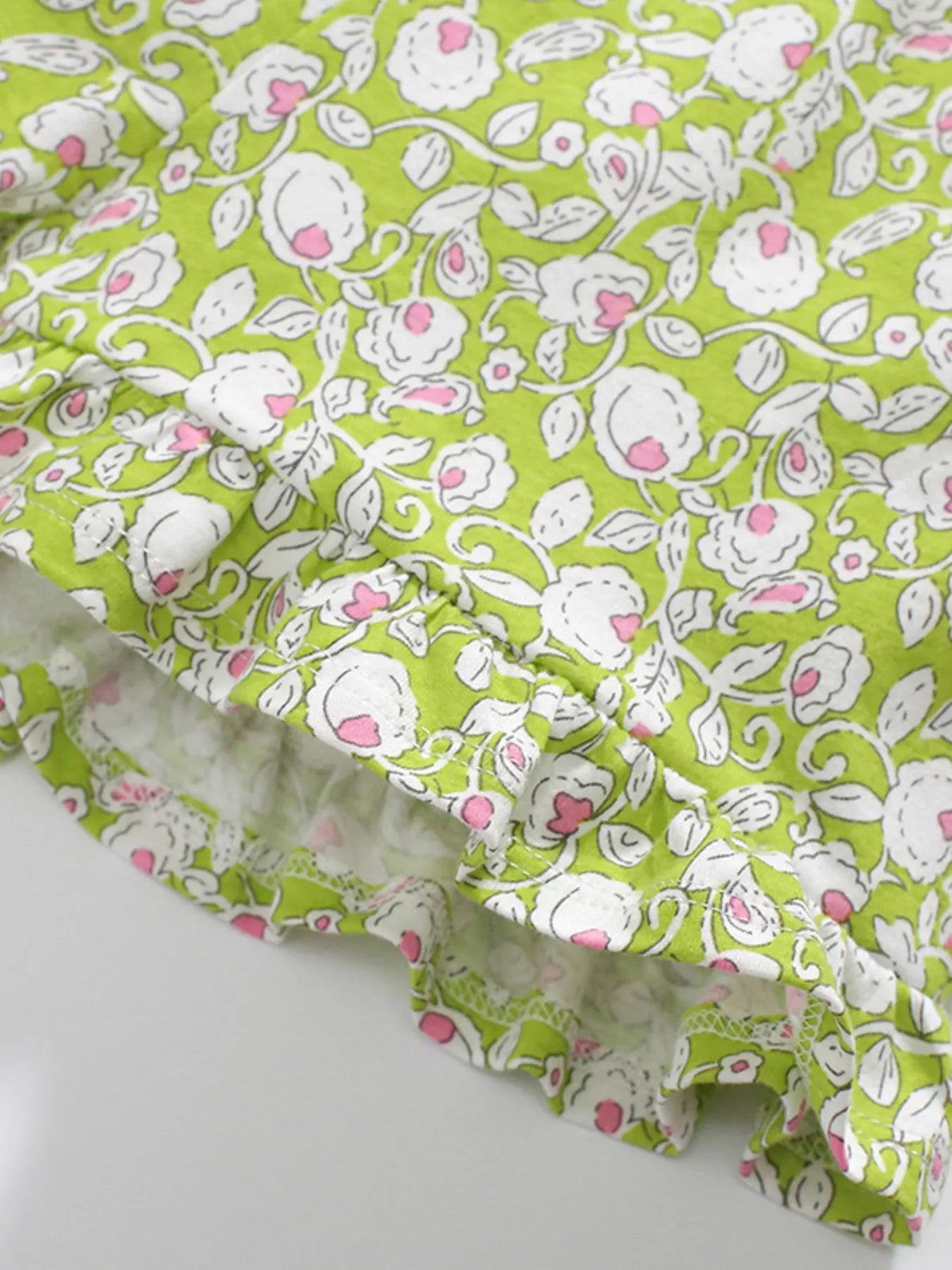 Children's Ruffle Trim Tank and Shots Set - Farnelli