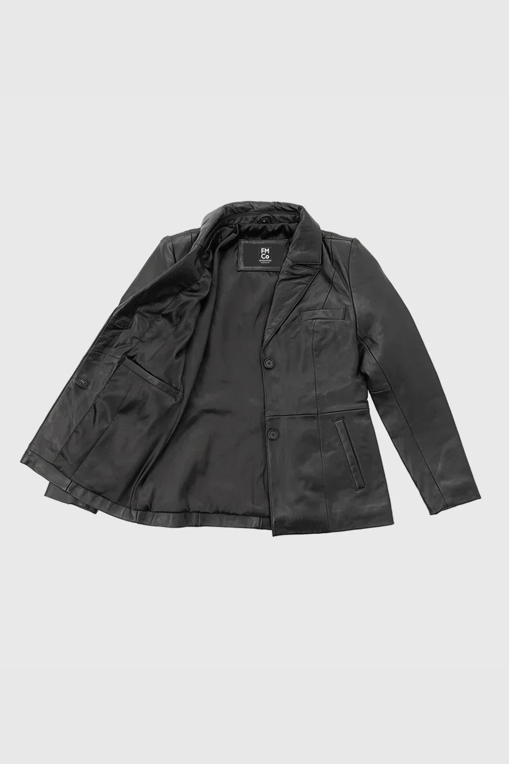 Whet Blu NYC Mia women's New Zealand lambskin leather jacket front view