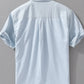Men's Plus Size Button Up Short Sleeve Shirt - Farnelli