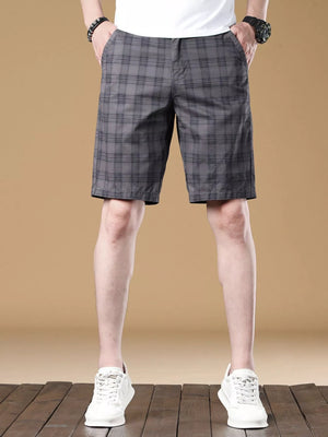 Men's Plaid Casual Shorts - Farnelli
