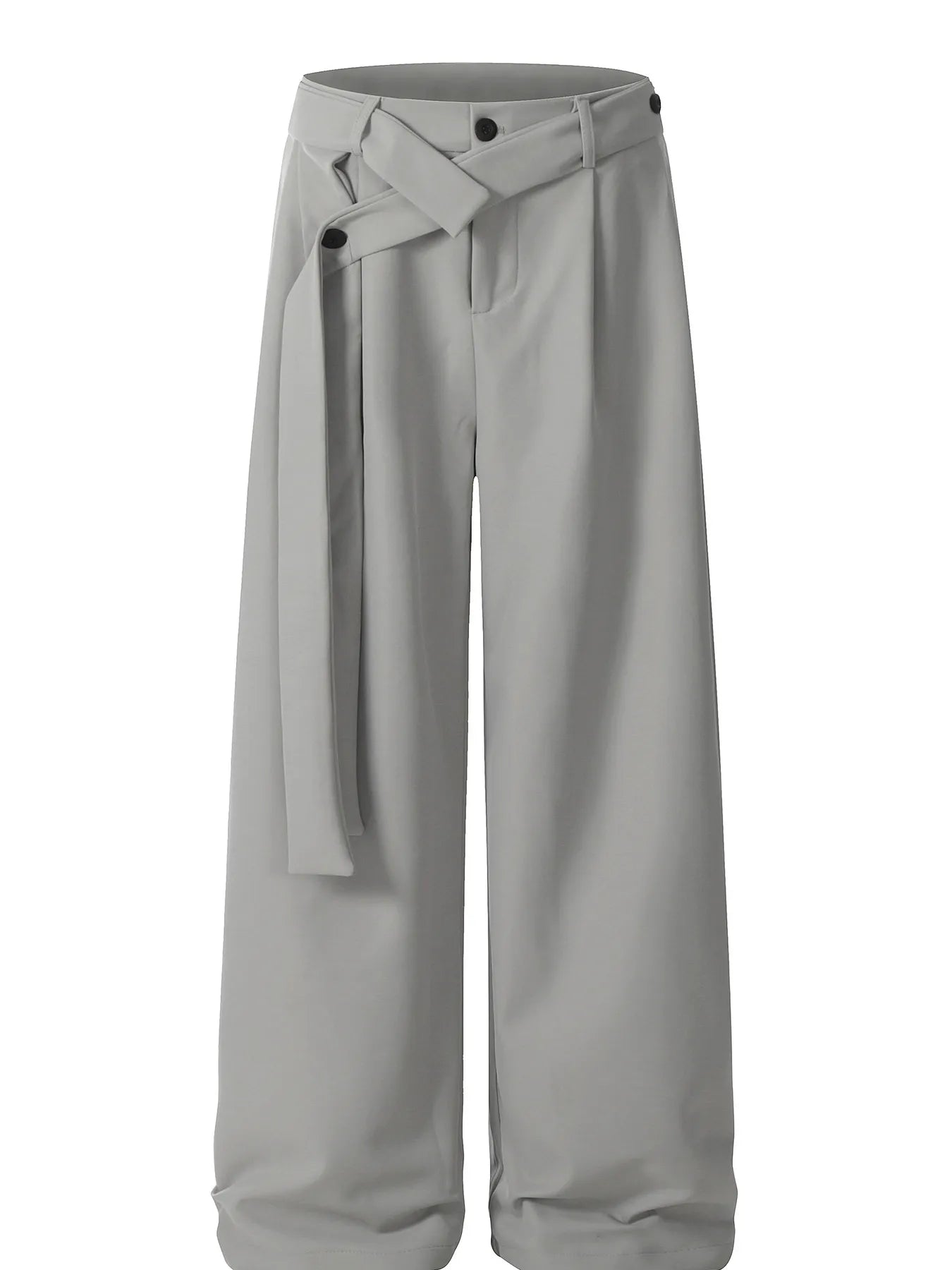 Men's High-Waisted Wide Leg Pants - Farnelli
