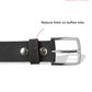 Gunmetal Nubuck Belt
