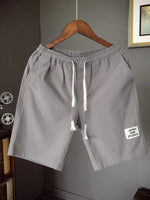 Men's Plus Size Drawstring Shorts with Pockets - Farnelli