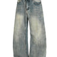 Men's Vintage Washed Baggy Jeans - Farnelli