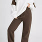 Drop Shoulder Loose Sweatshirt and Joggers Active Set - Farnelli