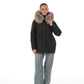 Genuine Polar Fox Trim Coat
