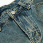 Men's Distressed Camo Patchwork Denim Shorts - Farnelli