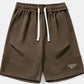 Men's Plus Size Drawstring Shorts with Pockets - Farnelli