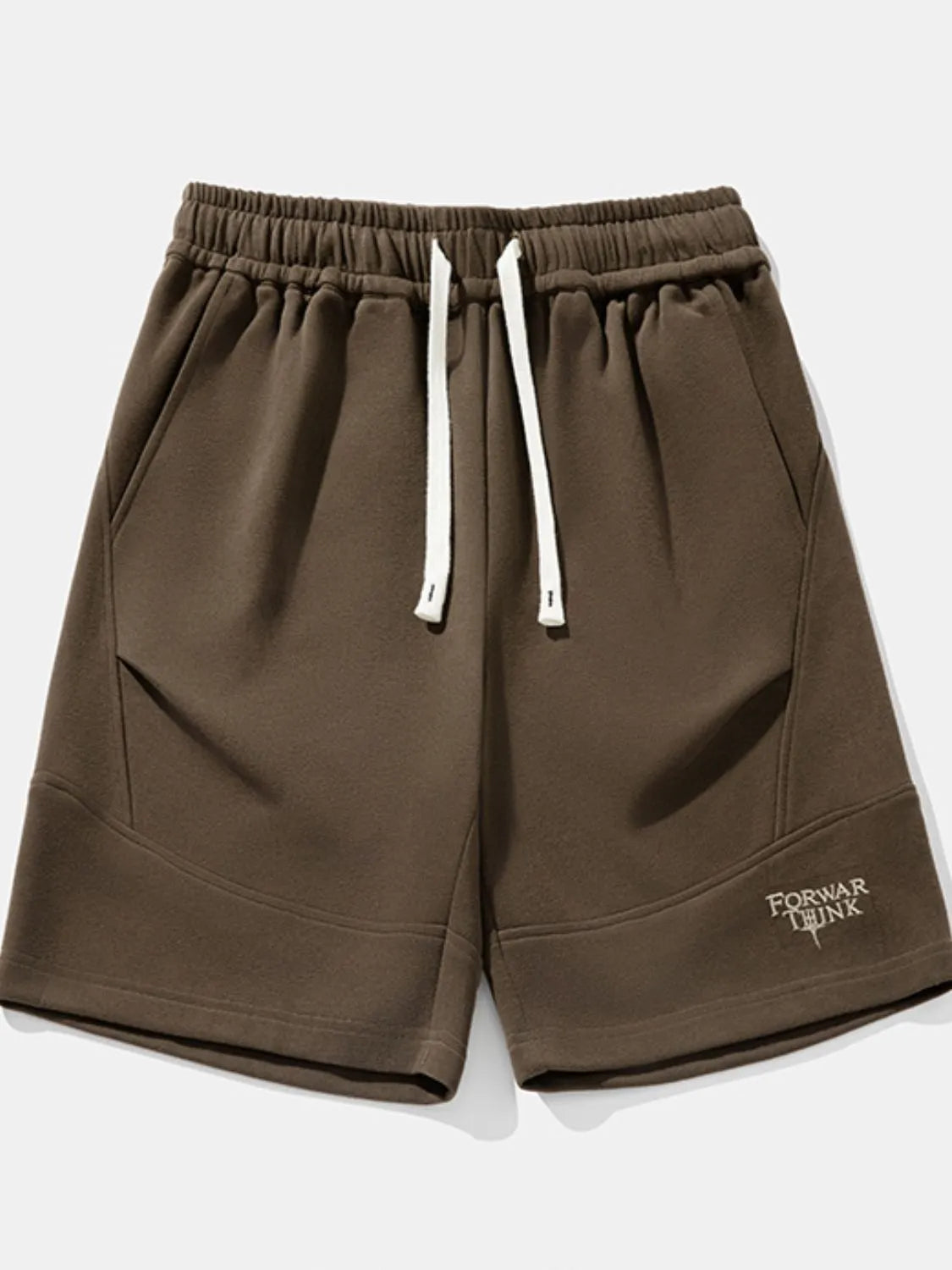 Men's Plus Size Drawstring Shorts with Pockets - Farnelli
