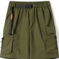 Men 's Full Size Multi-Pocket Relaxed Fit Cargo Shorts Plus Size - Farnelli