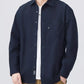 Men's Plus Size Button Up Long Sleeve Shirt - Farnelli