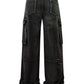 Men's Wide Leg Cargo Jeans - Farnelli