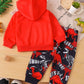 Children's Dinosaur Long Sleeve Hoodie and Pants Set - Farnelli