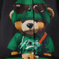 Children's Cartoon Bear Graphic Baseball Jacket - Farnelli