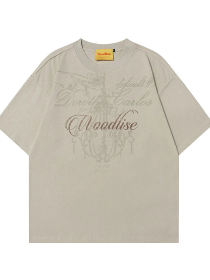 Men's Graphic Short Sleeve Oversized T-Shirt - Farnelli
