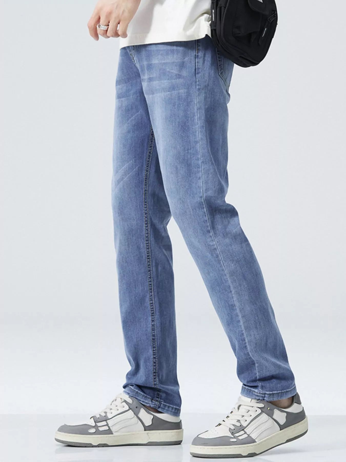 Men's Classic Straight Fit Jeans - Farnelli