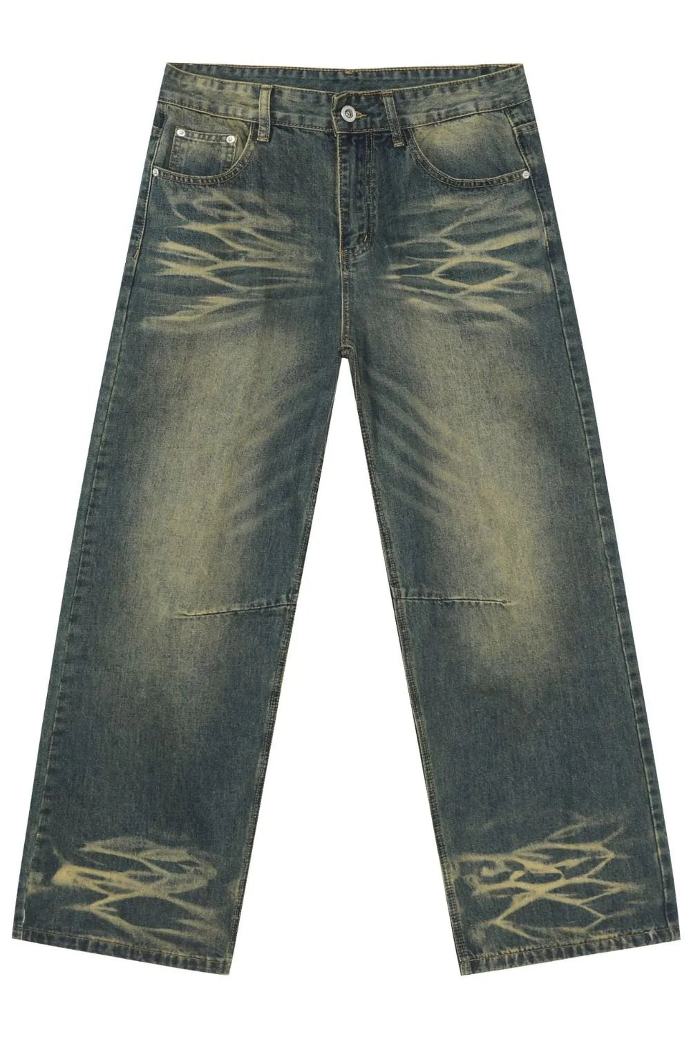 Men's Wide Leg Jeans - Farnelli