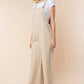 White Birch Sleeveless Wide Leg Jumpsuit - Farnelli