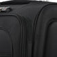 HouseOfZazla expandable softside luggage 3-piece set with spinner wheels in multiple colors