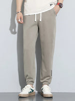 Men's Full Size Casual Drawstring Joggers Plus Size - Farnelli
