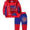 Children's Spiderman 3-Piece Outfit Set - Blue Suit