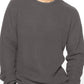 Men's Full Size Round Neck Long Sleeve Sweater Plus Size - Farnelli