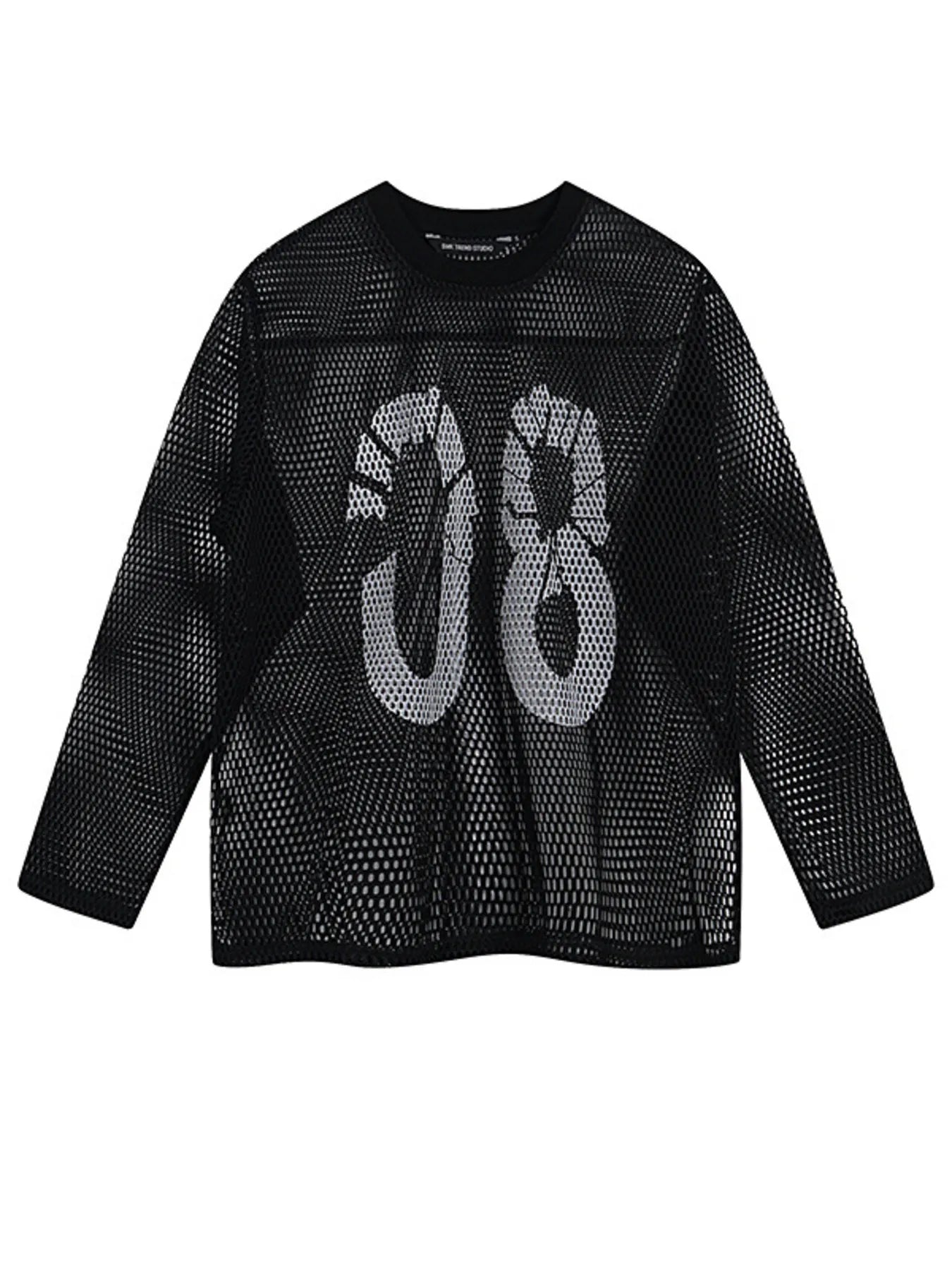 Men's Mesh Long Sleeve Top - Farnelli