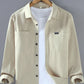 Men's Plus Size Button Up Long Sleeve Shirt - Farnelli