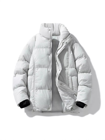 Men's Plus Size Warm Padded Puffer Jacket - Farnelli