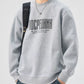 Men's Plus Size Letter Graphic Crew Neck Sweatshirt - Farnelli