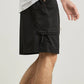Men's Plus Size Casual Cargo Drawstring Shorts - Farnelli